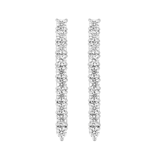 River Diamond Earrings #1