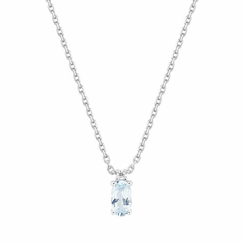 aquamarine necklace