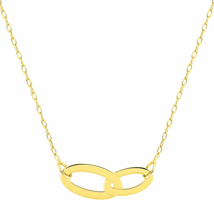 Annette #1 Necklace - Yellow Gold