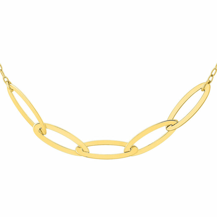 Annette #2 Necklace - Yellow Gold - Image 2