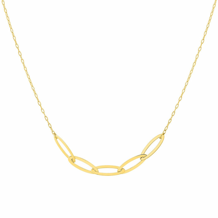 Annette #2 Necklace - Yellow Gold - Image 3