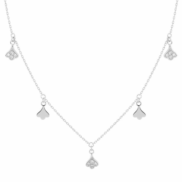 white gold diamond pendants necklace