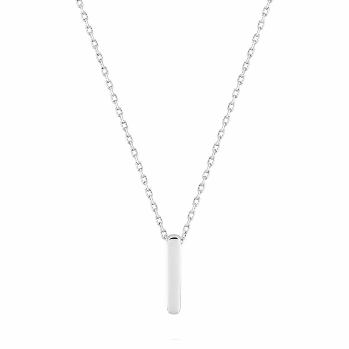 white gold pendant necklace