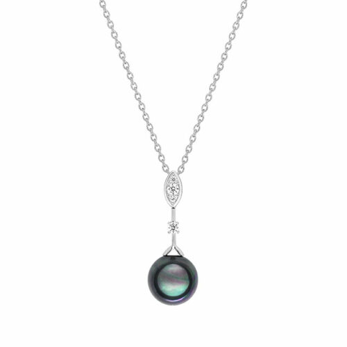 tahitian pearl necklace pendant