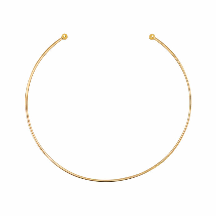 Torque Necklace - Yellow Gold