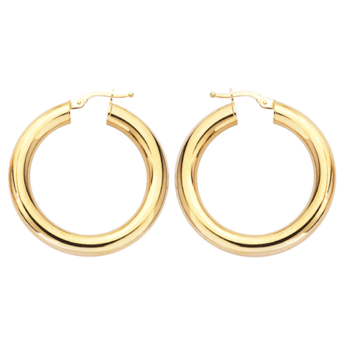 large hoop earrings