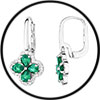 Emerald earrings