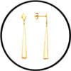 Gold Drop Earrings