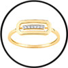 Yellow Gold Diamond Rings