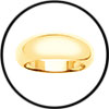 Yellow gold ring